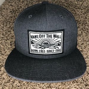 Vans Off The Wall SnapBack Patch logo Vintage Gray